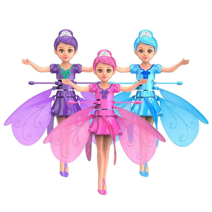 TheYuvaShop™ Luminous Flying Helicopter Doll – Gesture-Controlled Induction Toy, Perfect for Christmas and Holiday Gifts