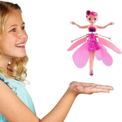 TheYuvaShop™ Luminous Flying Helicopter Doll – Gesture-Controlled Induction Toy, Perfect for Christmas and Holiday Gifts