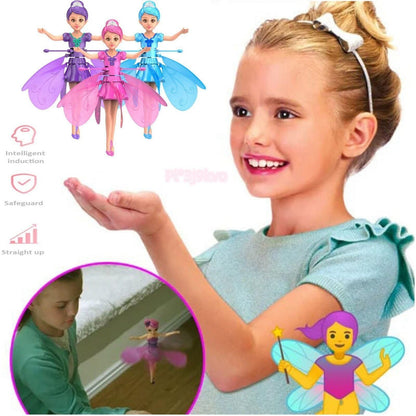 TheYuvaShop™ Luminous Flying Helicopter Doll – Gesture-Controlled Induction Toy, Perfect for Christmas and Holiday Gifts